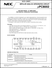 UPC8112T Datasheet