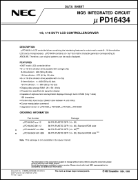 UPD16434G-XXX-12 Datasheet