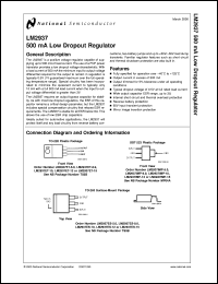 LM2937ESX-5.0 Datasheet