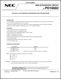 UPD16682N-XXX-051 Datasheet