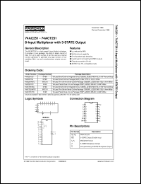 74ACT253MTC Datasheet