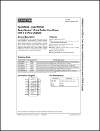 74ACTQ245PC Datasheet