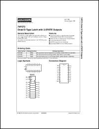 74F574SCX Datasheet