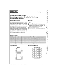 74LVT2245DB Datasheet