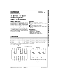 CD4050BCW Datasheet