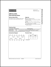 DM74ALS1004N Datasheet