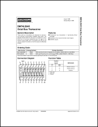 DM74LS645WMX Datasheet