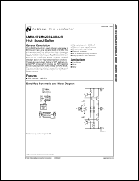 LM6125MD8 Datasheet