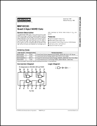 MM74HC14M Datasheet