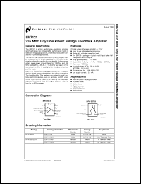 LM7121IM5X Datasheet