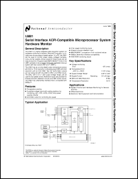 LM81CIMT-3 Datasheet