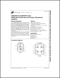 LMC6494AEN Datasheet