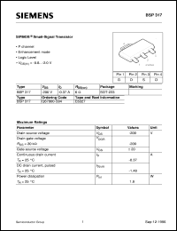 BSP317 Datasheet