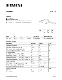 BTS130 Datasheet