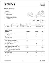 BUZ905D Datasheet