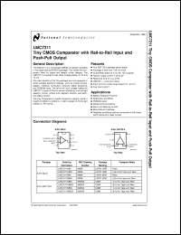 LMC7211MWC Datasheet