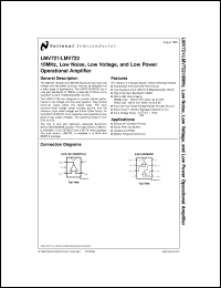 LMV7235M7 Datasheet