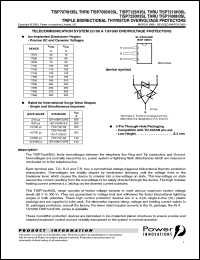 TISP7400H3SL Datasheet