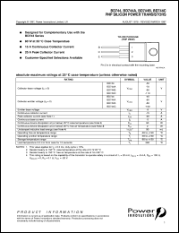 BD744 Datasheet