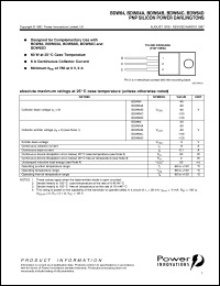 BDW64D Datasheet