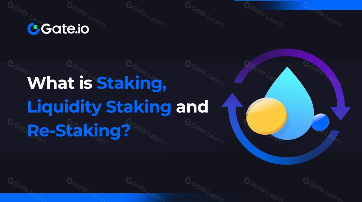 What is Staking, Liquid Staking, and Restaking?