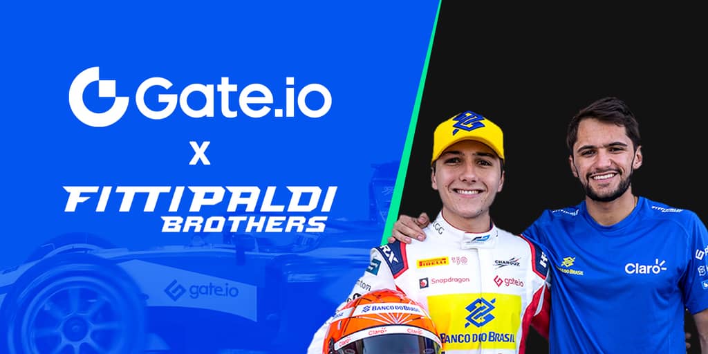Gate.io announces sponsorship for Enzo and Pietro Fittipaldi