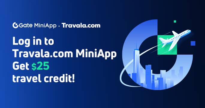 La mini-application Gate.io intègre Travala.com, la réservation de voyages en cryptomonnaie au bout des doigts