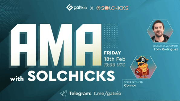 Gate.io AMA mit SolChicks-Das beste Play to Earn Krypto Fantasy Spiel auf Solana