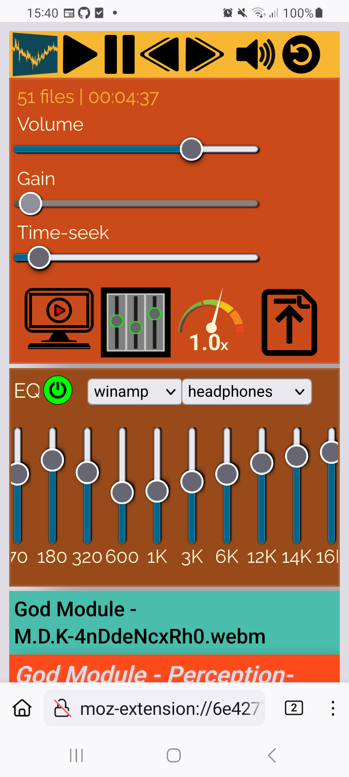 sound files active