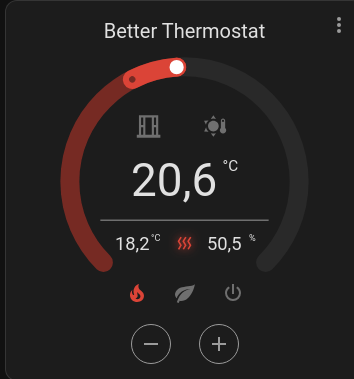 Better Thermostat UI Card