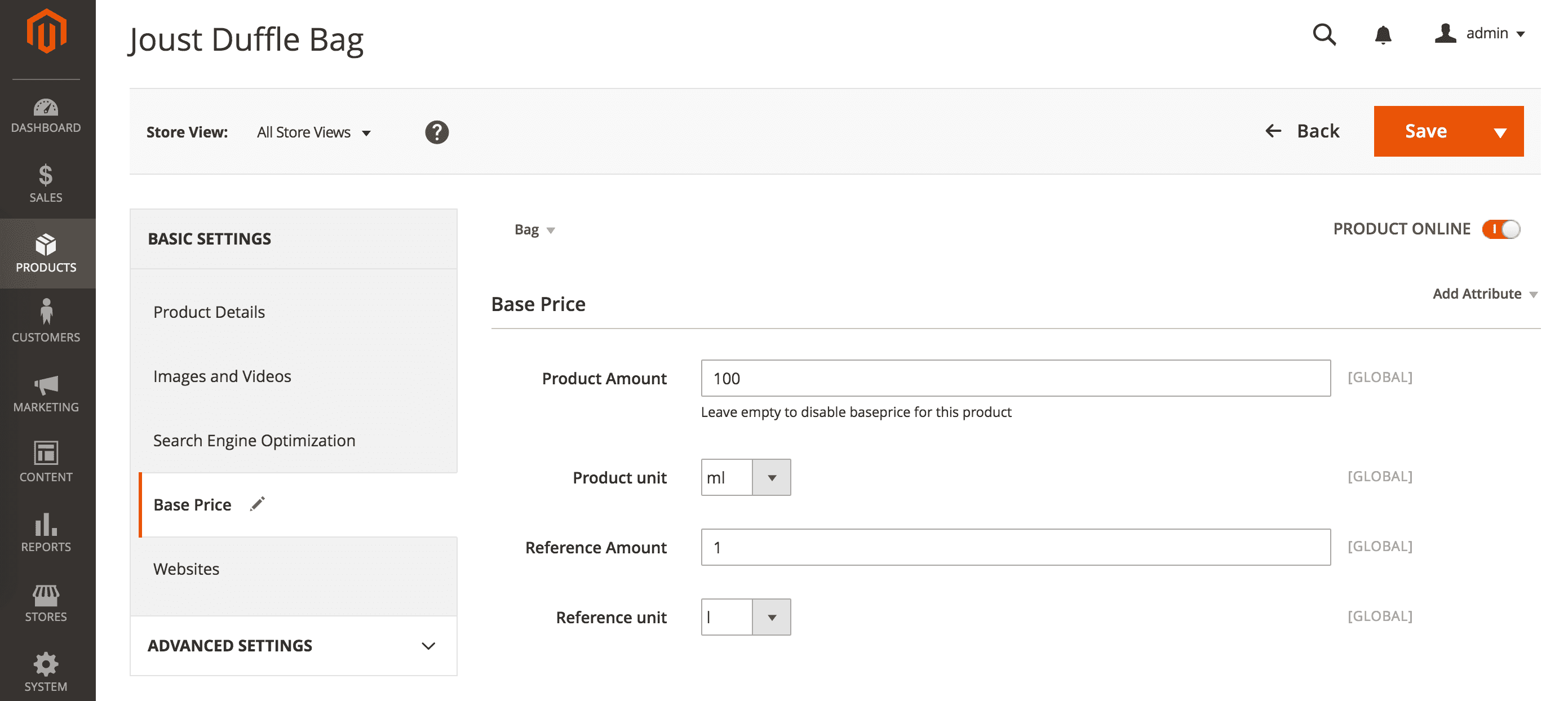 BasePrice-Usage