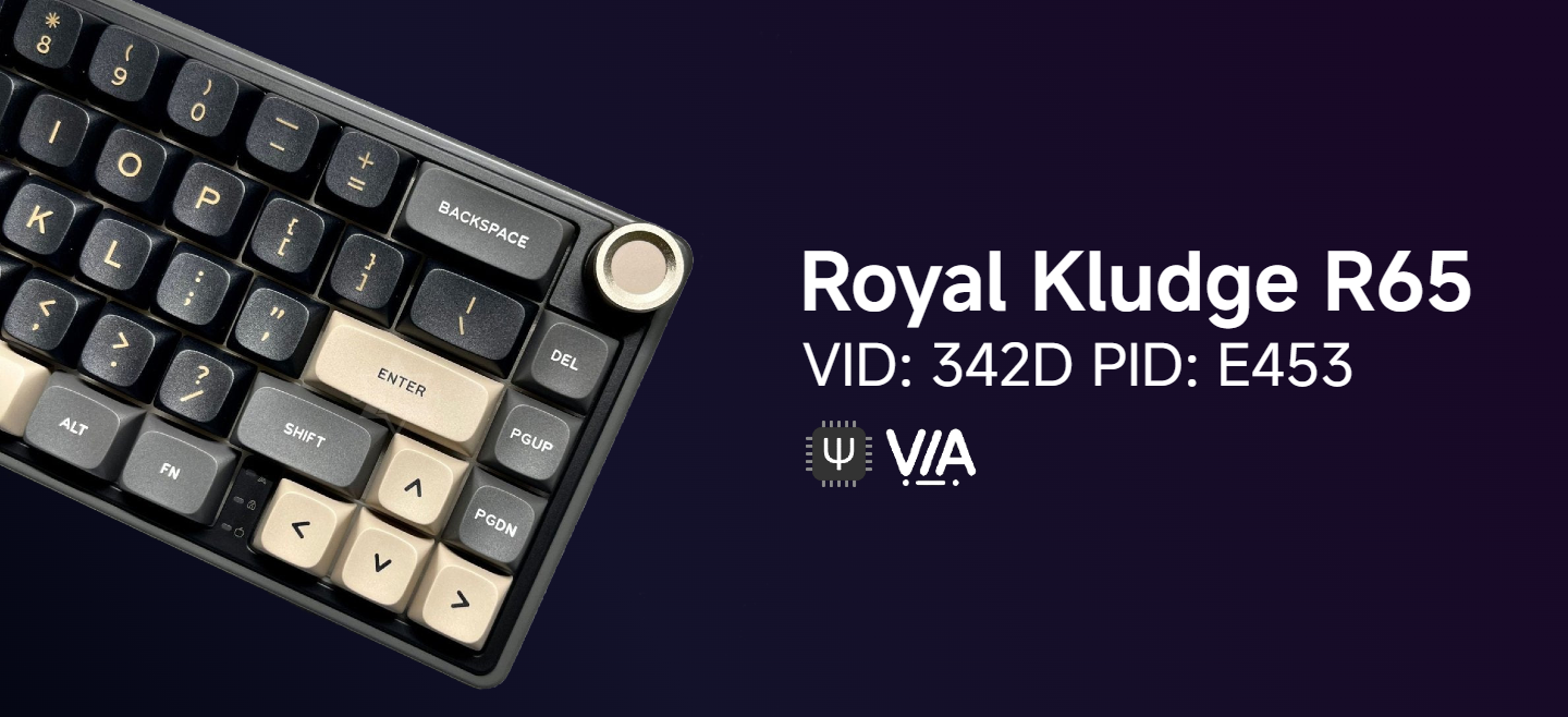 Royal Kludge R65 Keyboar
91C6
d