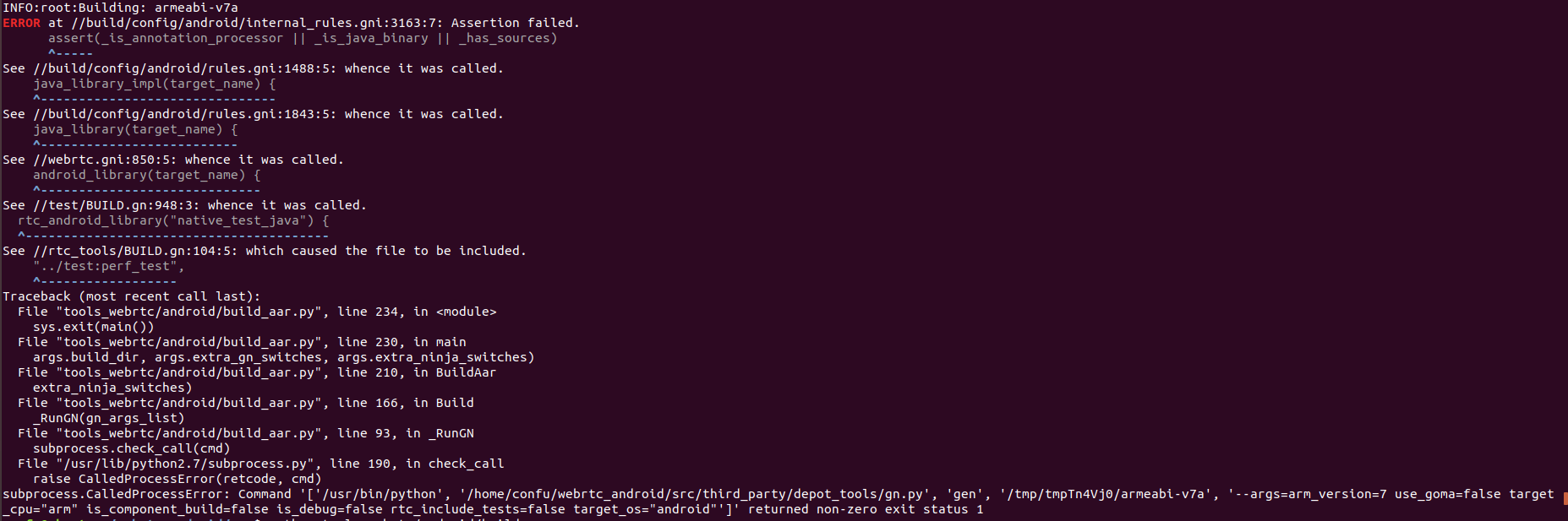 Error_of_AAR_Build Tools
