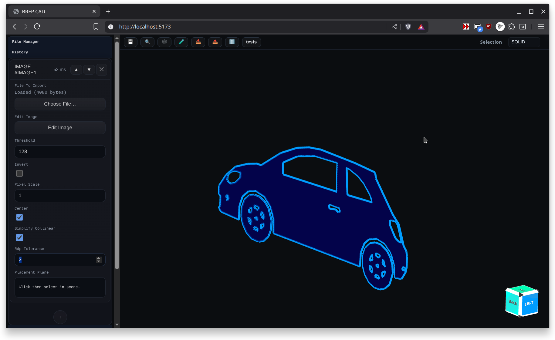 Image to Face 3D Result