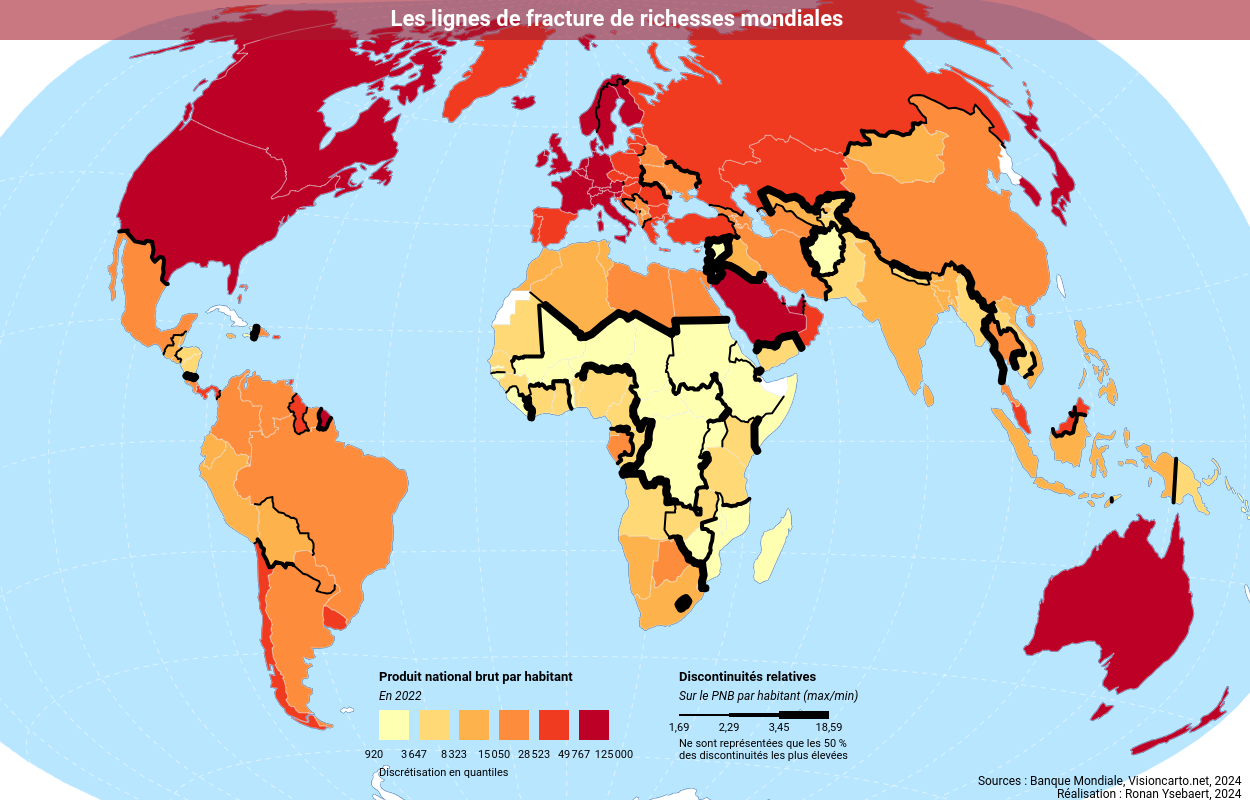 Example map - World wealth