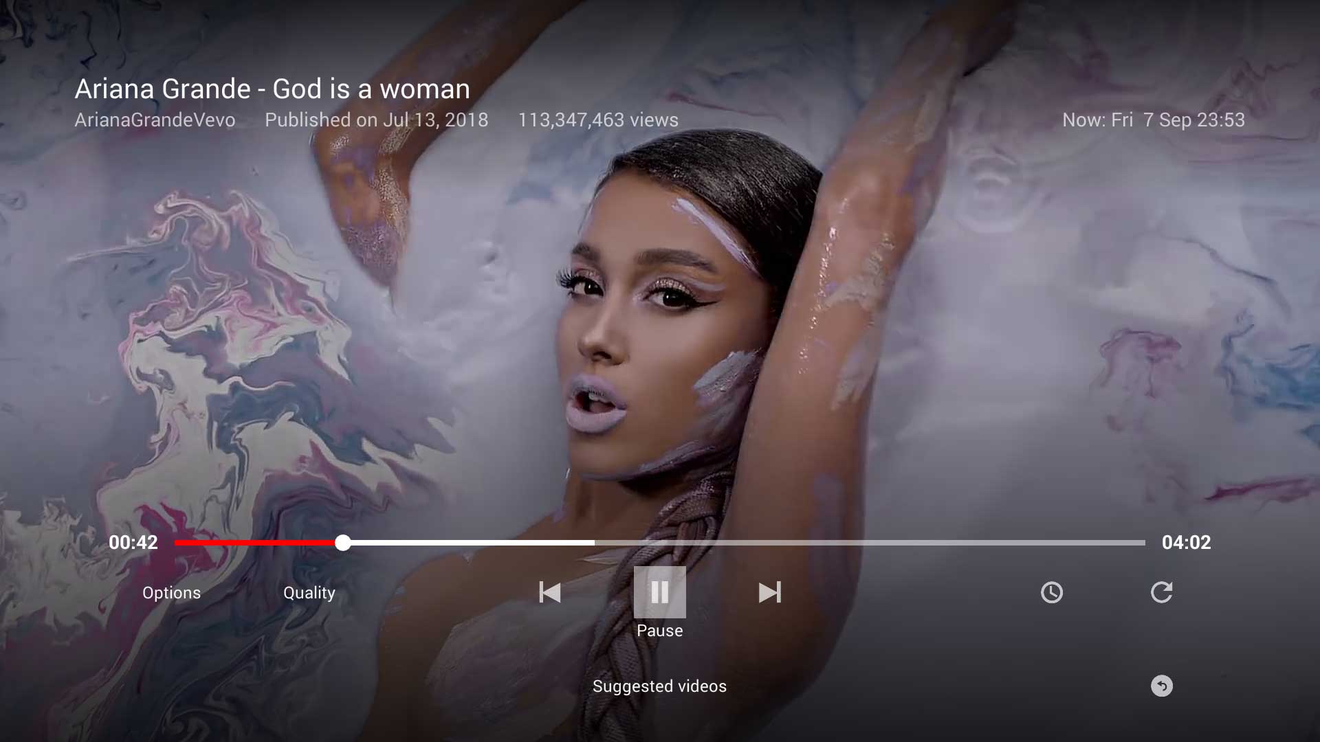 Screenshot of SmartYouTubeTV Screenshot of SmartYouTubeTV