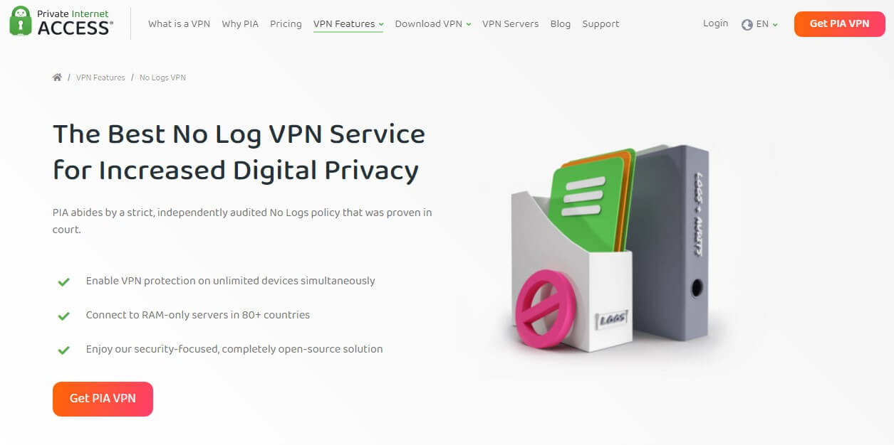 Pia Vpn No Log