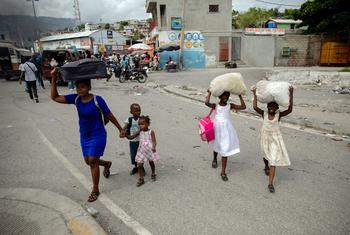 Thousands of families  continue to flee their homes in Port-au-Prince due to gang-related violence.