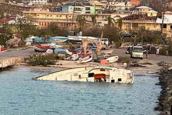 Hurricane Beryl has caused near total devastation on Union Island in Saint Vincent and the Grenadines.