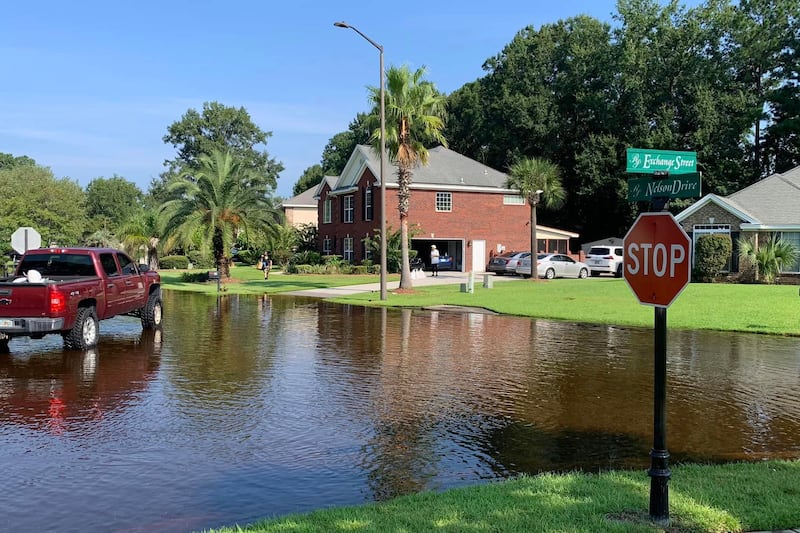 The City of Richmond Hill responded to the flooding taking place in the area Saturday.