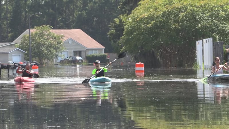 Several Richmond Hill families rescued due to flooding