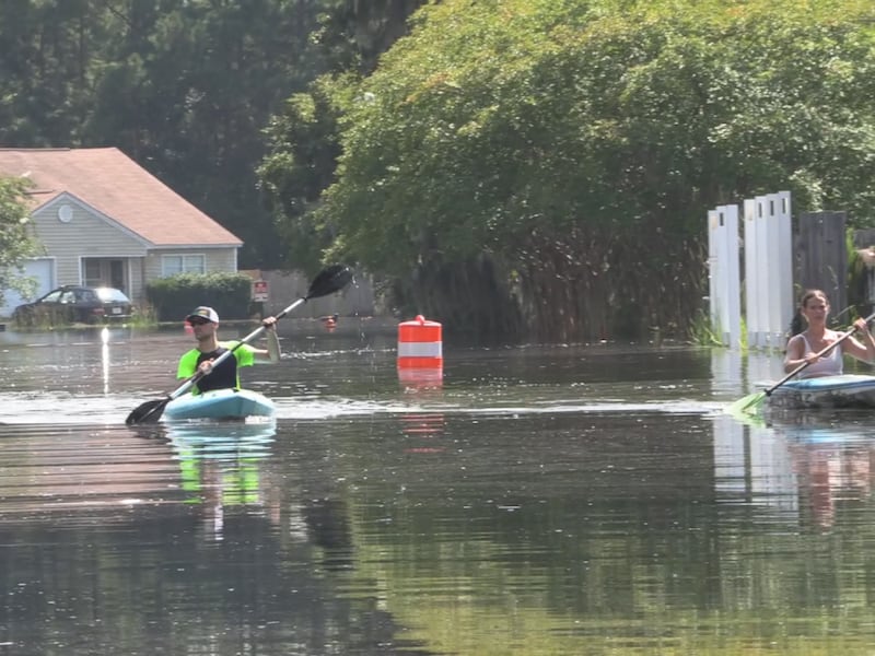 Several Richmond Hill families rescued due to flooding