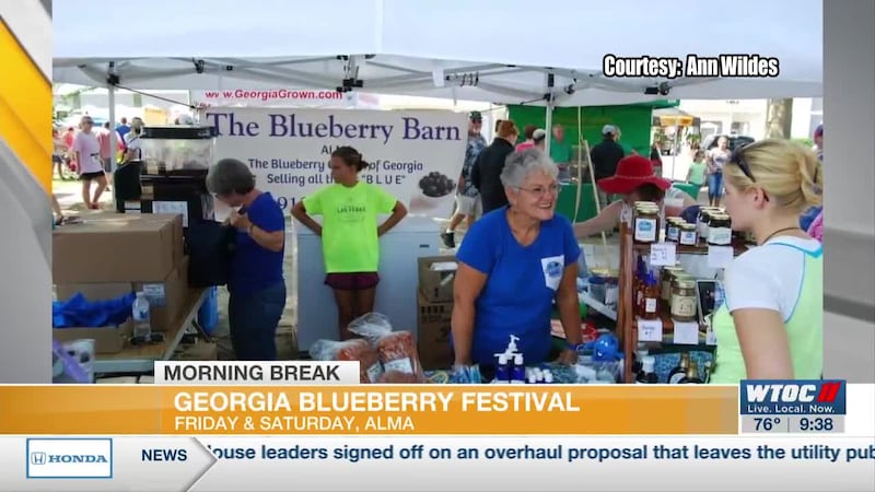 Georgia Blueberry Festival returns this weekend