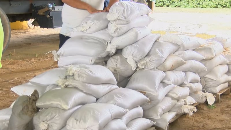 Chatham County residents affected by the Ogeechee River flooding can go get sand and sandbags...