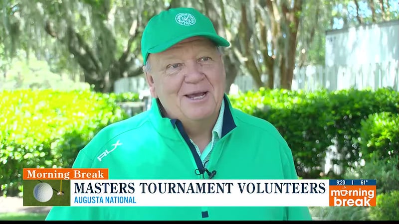 Savannah man volunteering at the Masters for 20 years