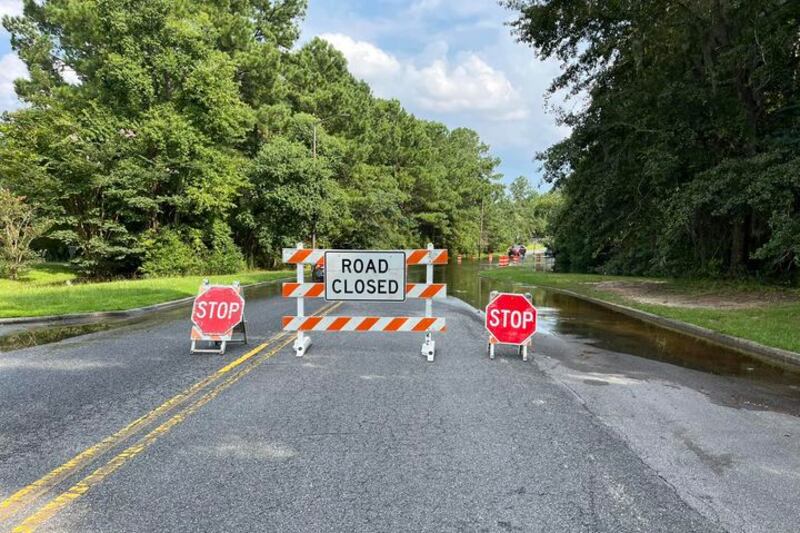 Savannah Police provided an update on flooding in the area Saturday.