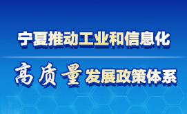 宁夏推动工业和信息化高质量发展政策体系