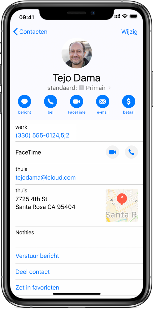 Een komma, die een pauze van twee seconden tussen de cijfers aangeeft, en een puntkomma, die aangeeft dat het kiezen van het nummer moet worden onderbroken totdat je weer op 'Bel' tikt.