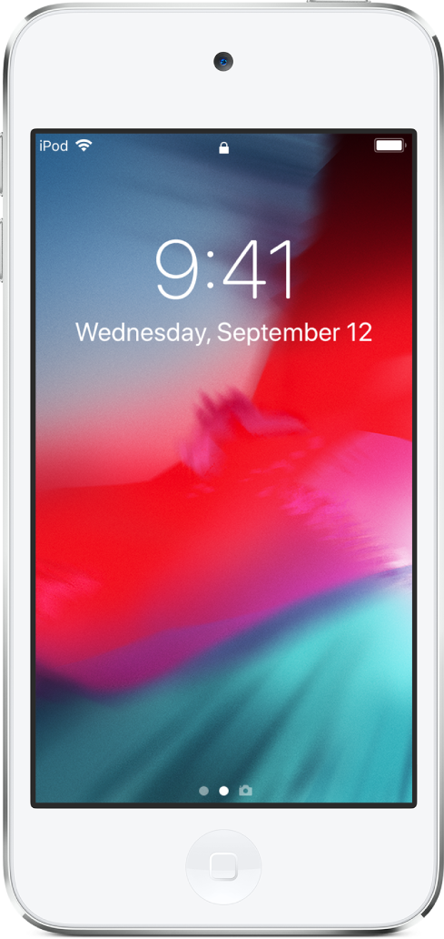 Tela Bloqueada mostrando a hora e a data atuais.
