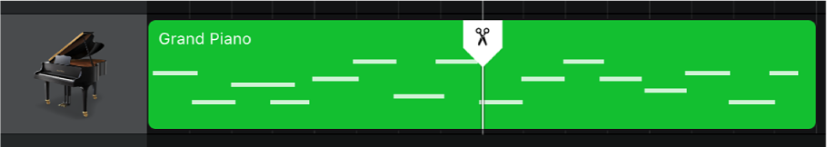片段显示拆分标记